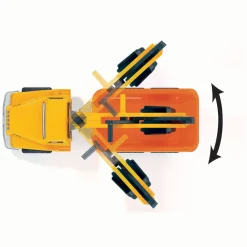 Mega Kiepvrachtwagen met Grijper, 75cm-Androni Online