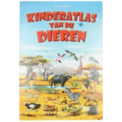 Mega Kinderatlas van de Dieren-Mondikaarten New