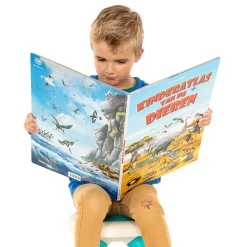 Mega Kinderatlas van de Dieren-Mondikaarten New