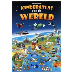 Mega Kinderatlas van de Wereld-Mondikaarten