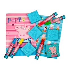 Undercover Mega Stempel- en Kleurset Peppa Pig New
