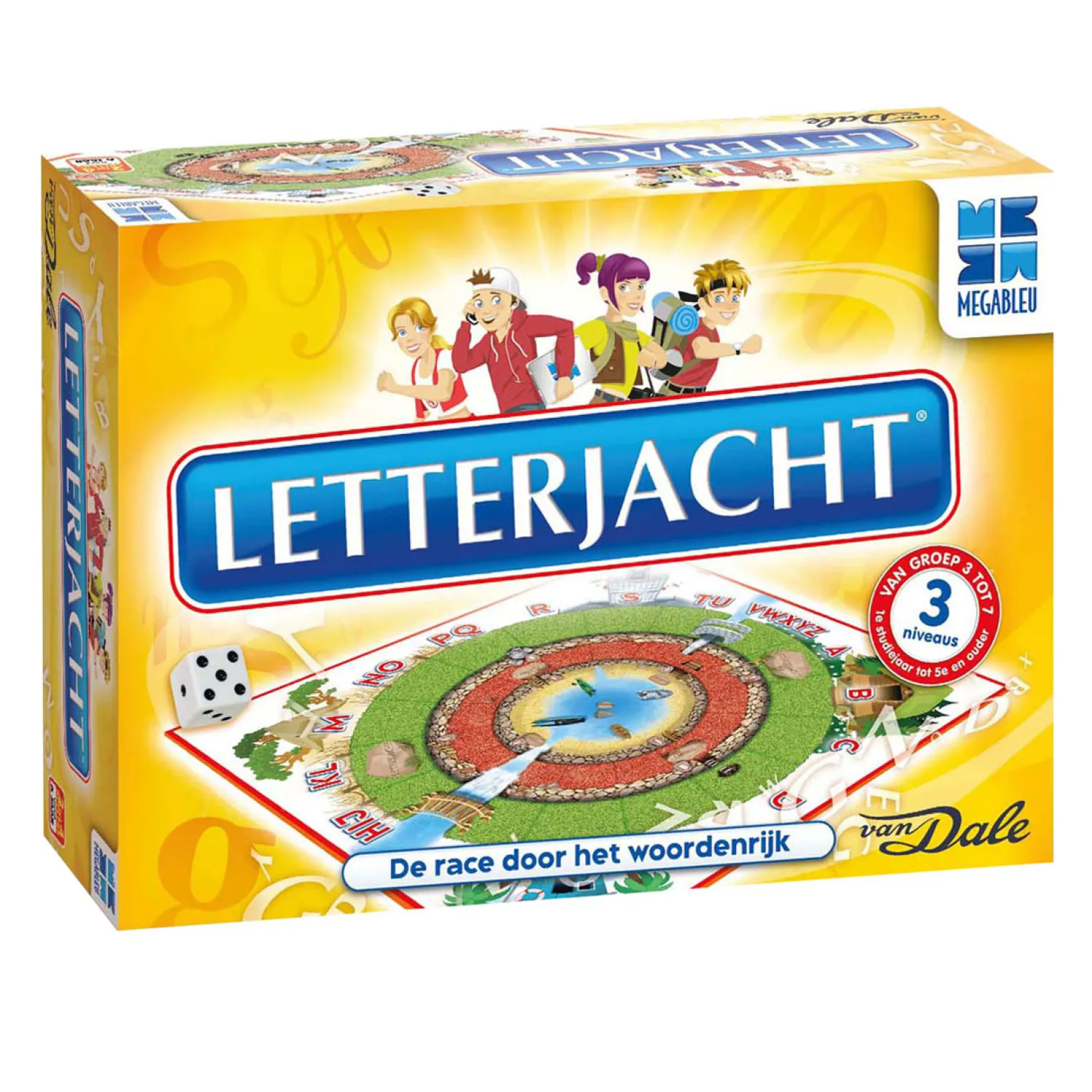 Letterjacht Bordspel-Megableu Outlet