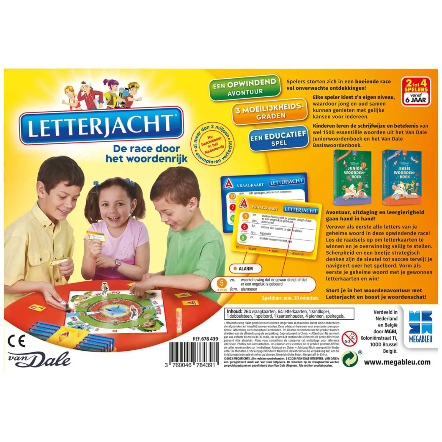 Letterjacht Bordspel-Megableu Outlet
