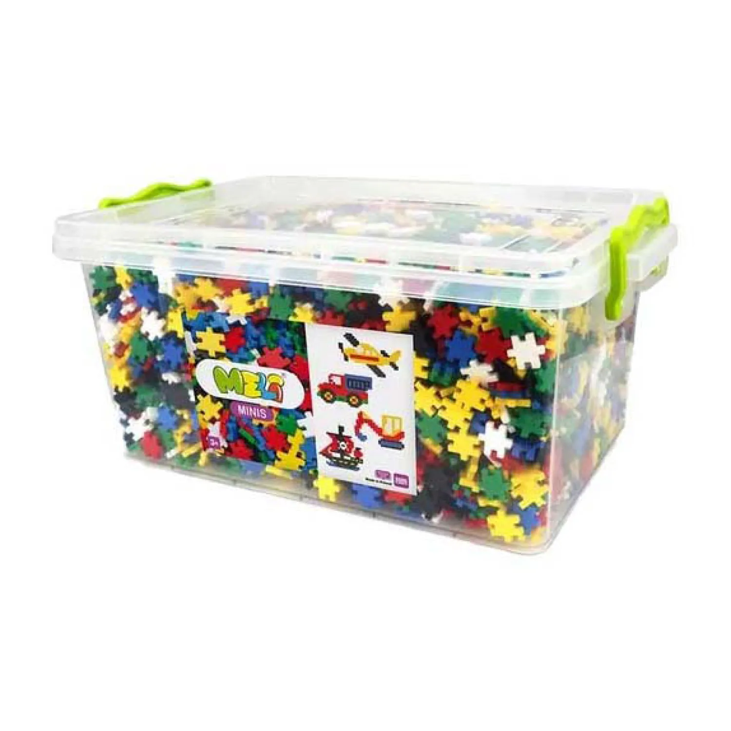 Minis Bouwblokken, 5000dlg.>Meli