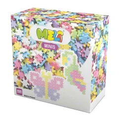 Minis Pastel Bouwblokken, 400dlg.-Meli New
