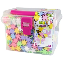 Meli Minis Pastel Bouwblokken Reisdoos, 1100dlg. Clearance