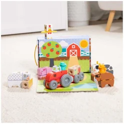 Spin Master Melissa & Doug - Blockables Boerderij Speelset - 56st. Discount