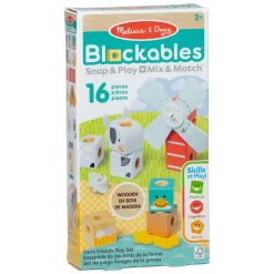 Melissa & Doug - Blockables Boerderijvriendjes Speelset - 16dlg.-Spin Master Discount