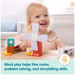 Melissa & Doug - Blockables Boerderijvriendjes Speelset - 16dlg.-Spin Master Discount