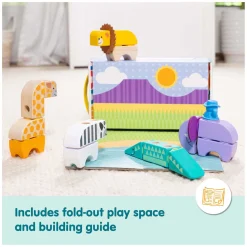 Melissa & Doug - Blockables Safari Speelset - 34dlg.-Spin Master Online