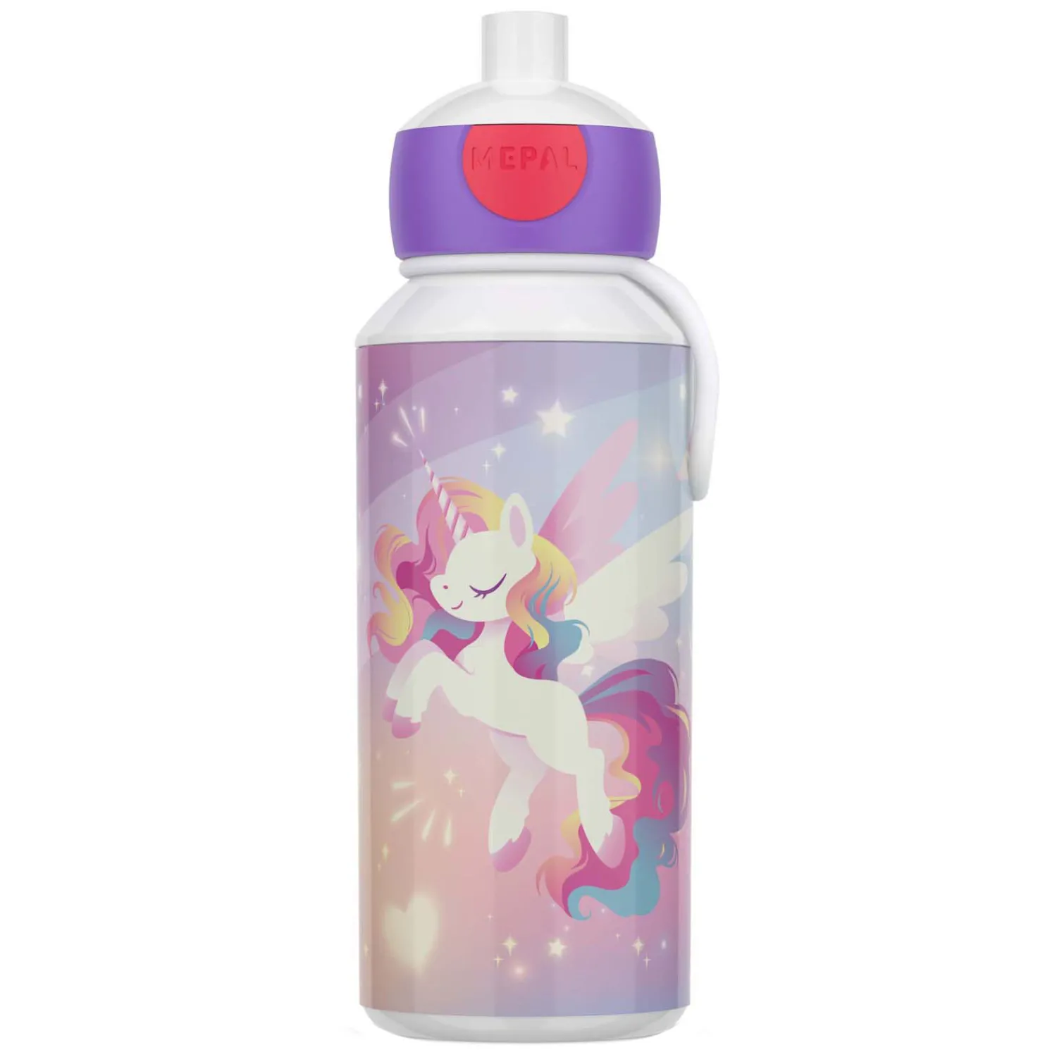 Drinkfles Pop-Up Campus 400 ml - Unicorn Glow>Mepal Outlet