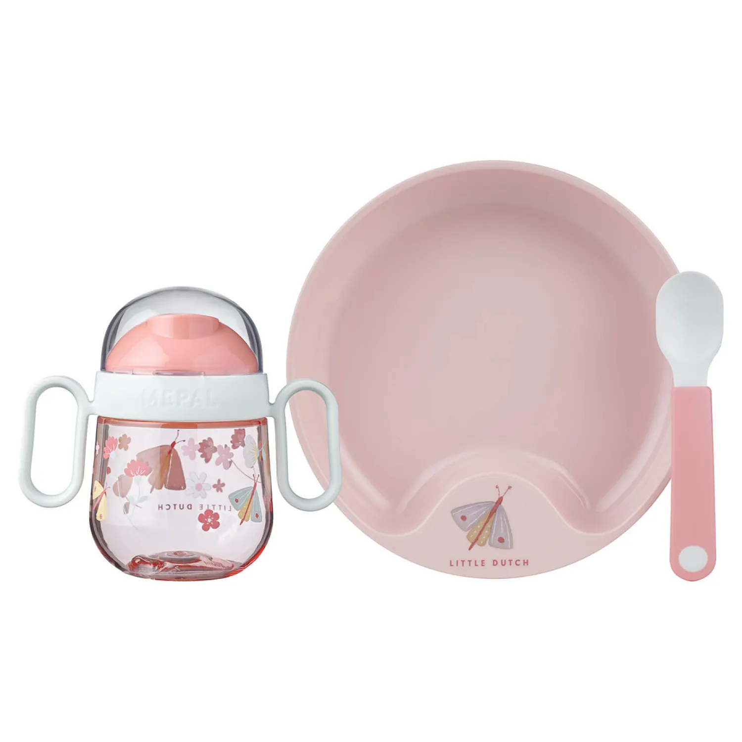 Mepal Mio Babyservies - Flowers & Butterflies, 3dlg. Discount