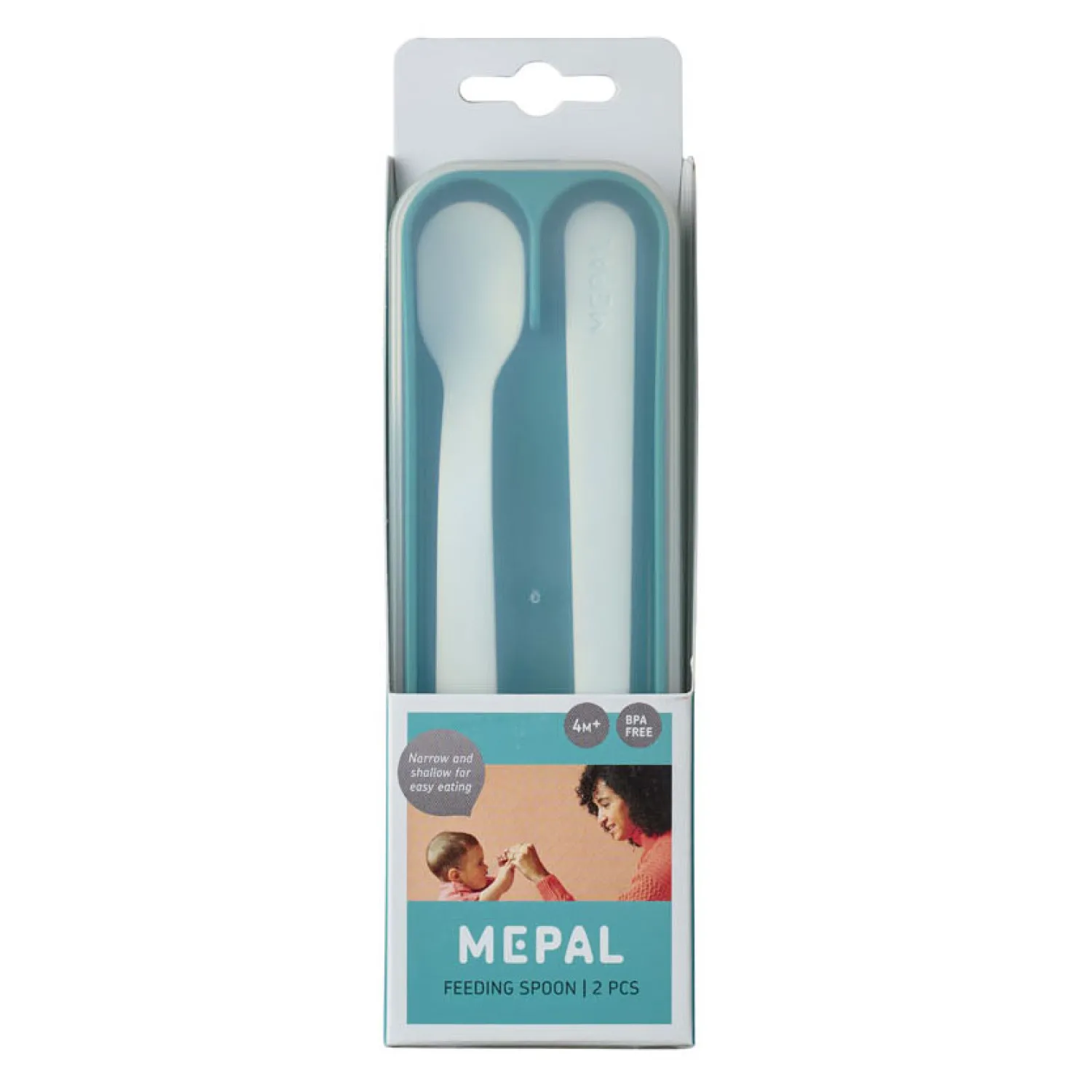 Mio Set Babylepels - Deep Turquoise, 2st.>Mepal Clearance