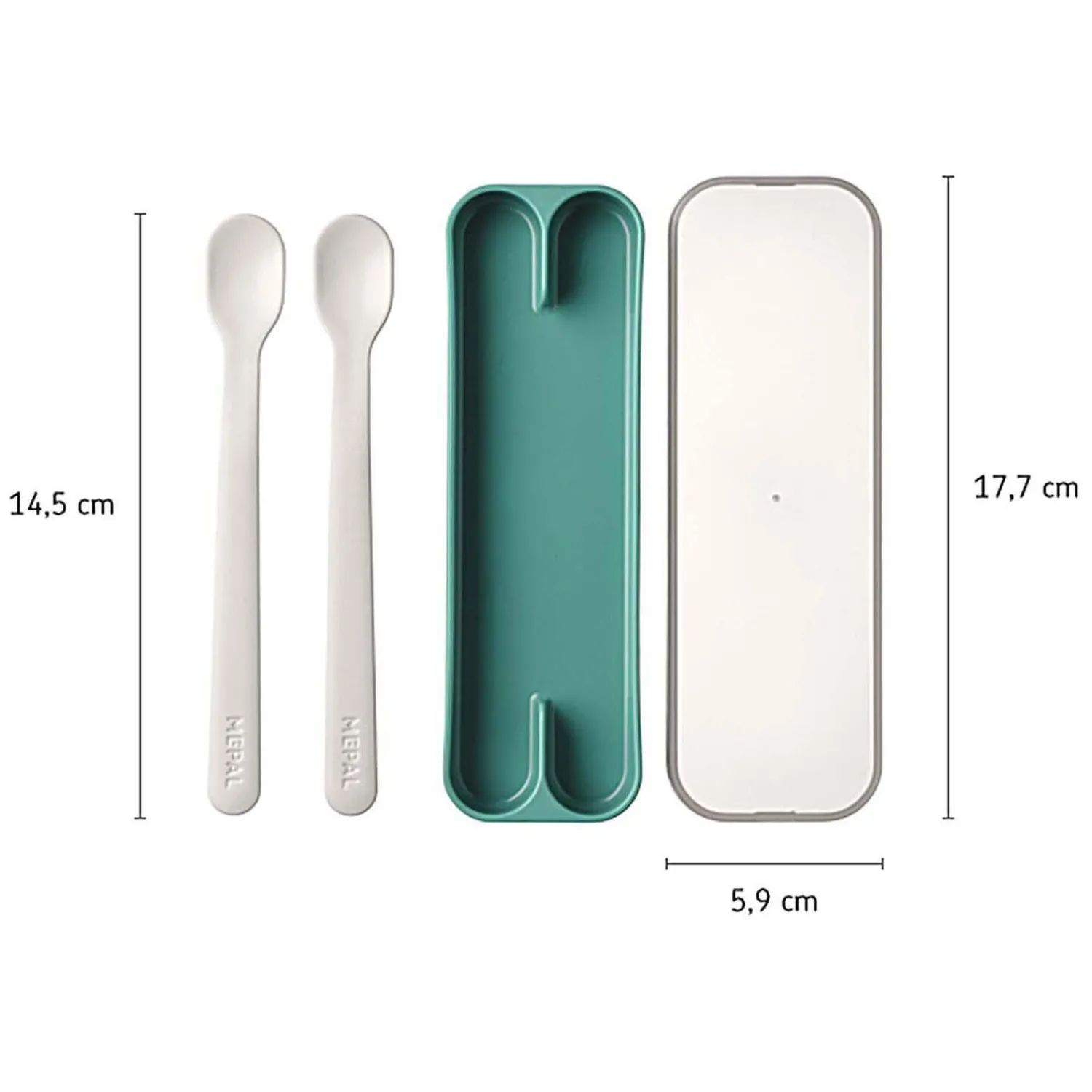 Mepal Set Babylepel Mio - Little Dutch Flowers & Butterflies, 2dlg. Online