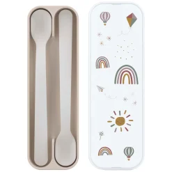 Mepal Set Babylepel Mio 2 Stuks - Sunshine & Rainbow Clearance