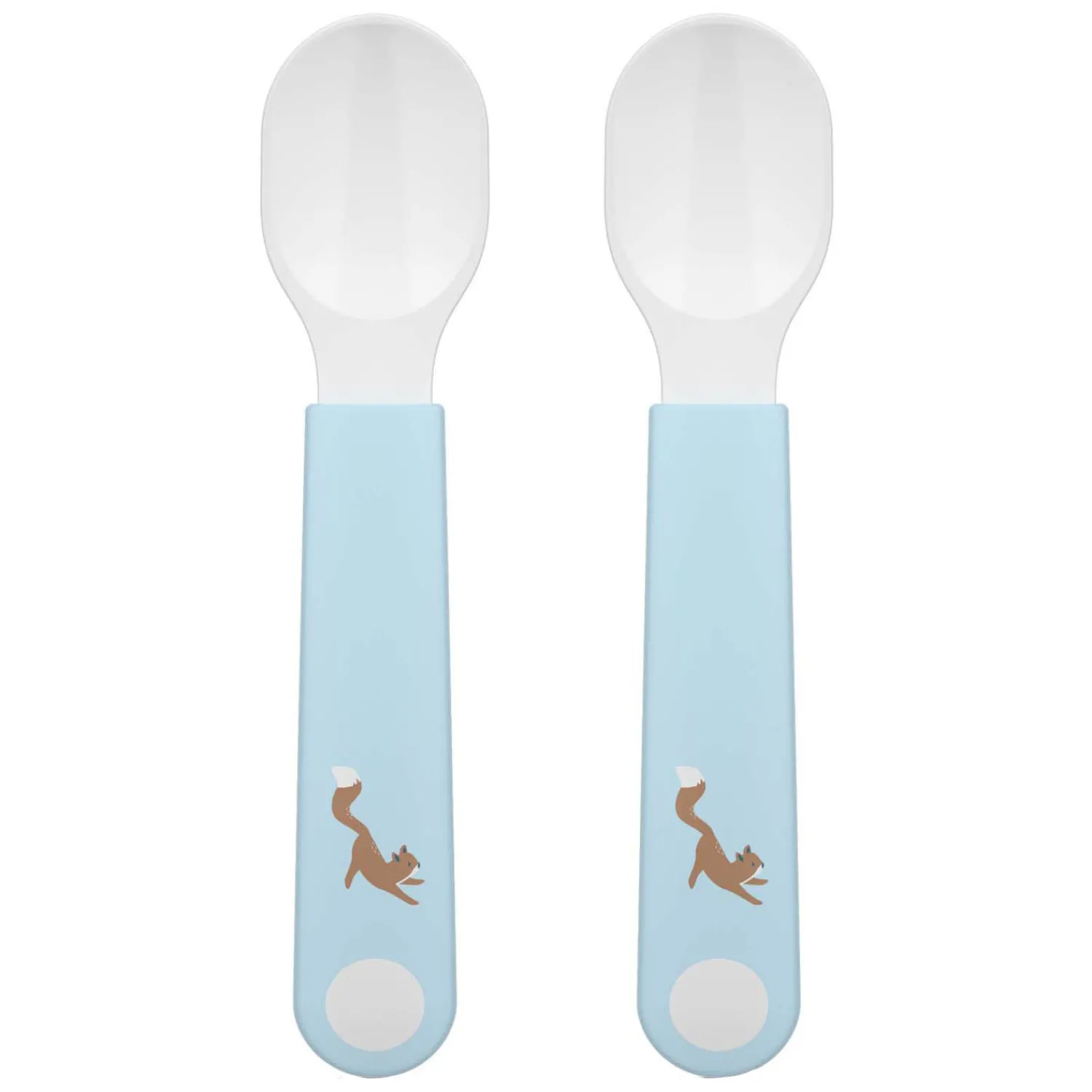 Mepal Set Oefenlepel Mio 2 Stuks - Little Dutch Forest Friends Outlet