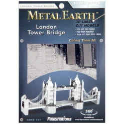 Metal Earth London Tower Bridge Zilver Editie-Eureka Outlet