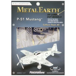 Metal Earth Mustang P-51>Eureka Hot