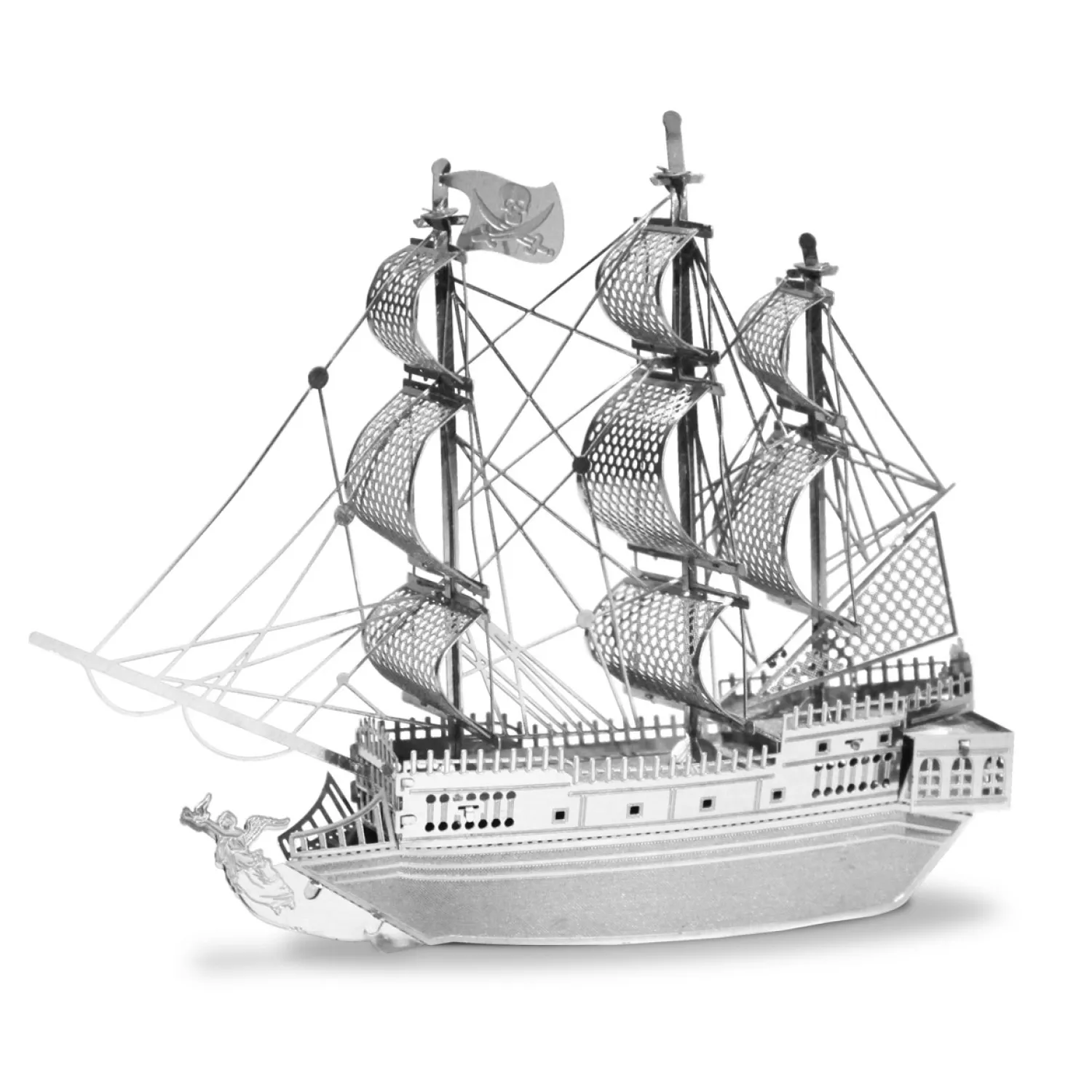 Eureka Metal Earth Pirate Ship Black Pearl Zilver Editie Discount