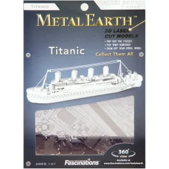 Metal Earth Titanic Ship Zilver Editie-Eureka Outlet