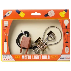Metal Light Bulb Breinpuzzel-Recent Toys Online