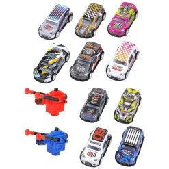 Metalen Autotje met Afschietfunctie- Hot