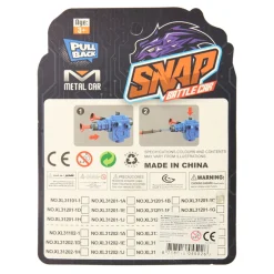 Metalen Autotje met Afschietfunctie- Hot