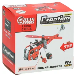 Metalen Bouwpakket Brandweer Voertuig- Hot