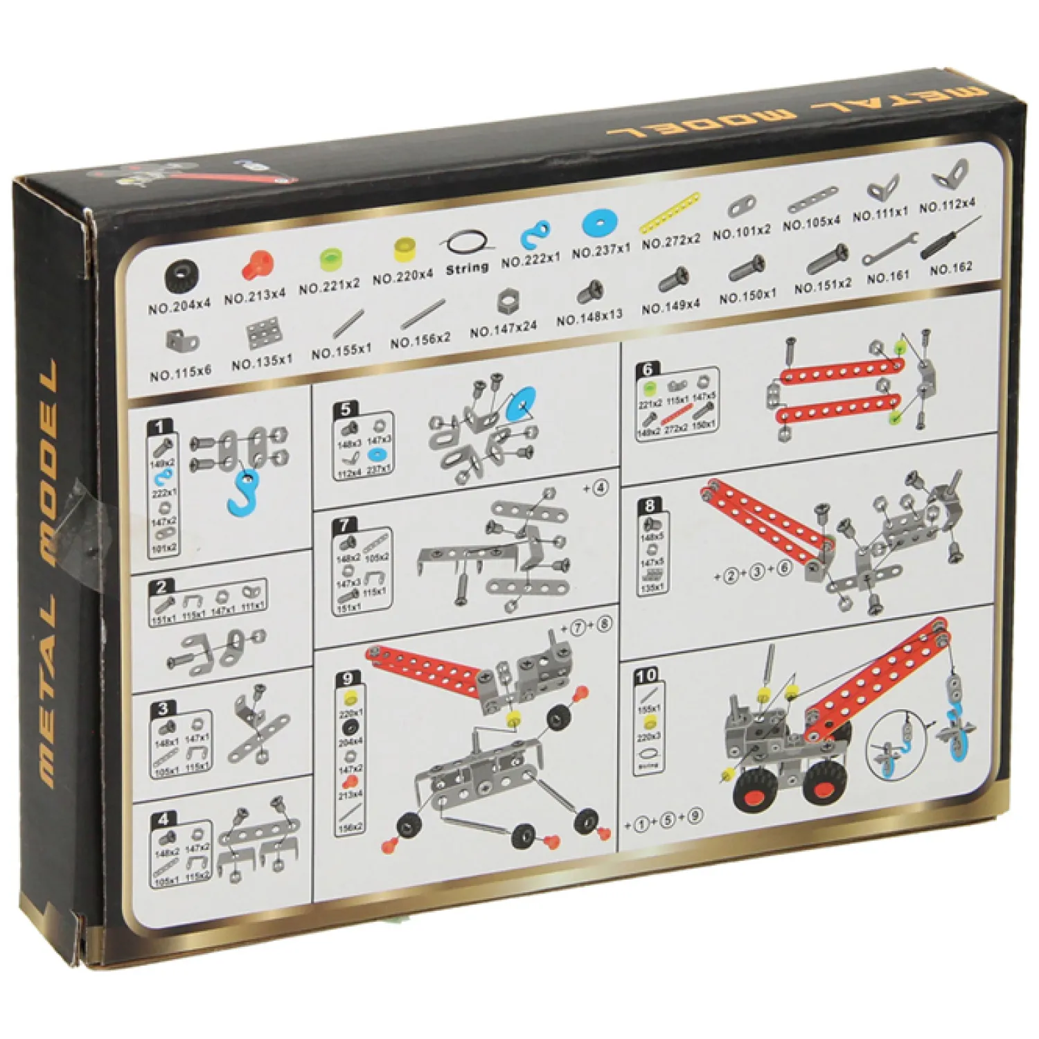 Metalen Bouwpakket Kraan, 83dlg> Hot