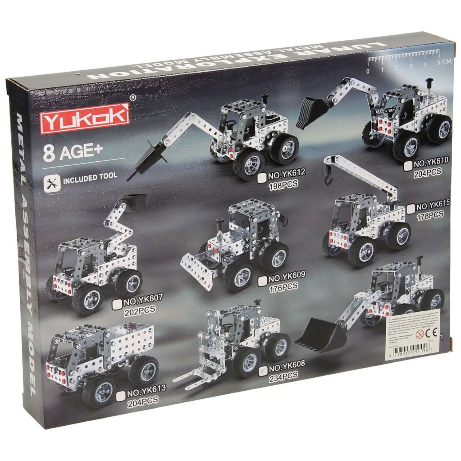 Metalen Constructieset Vorkheftruck, 234dlg.> Sale