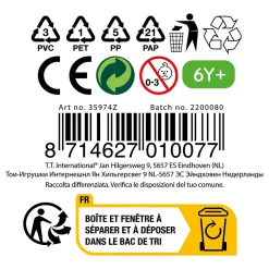 Metalen Tol Gyro Battle met Afschieter-Toi-Toys Best