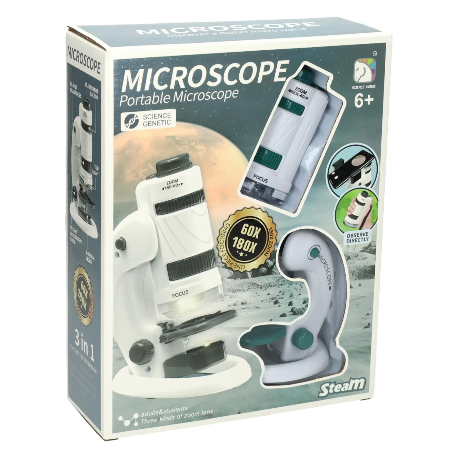 Microscoop Set Groen Clearance