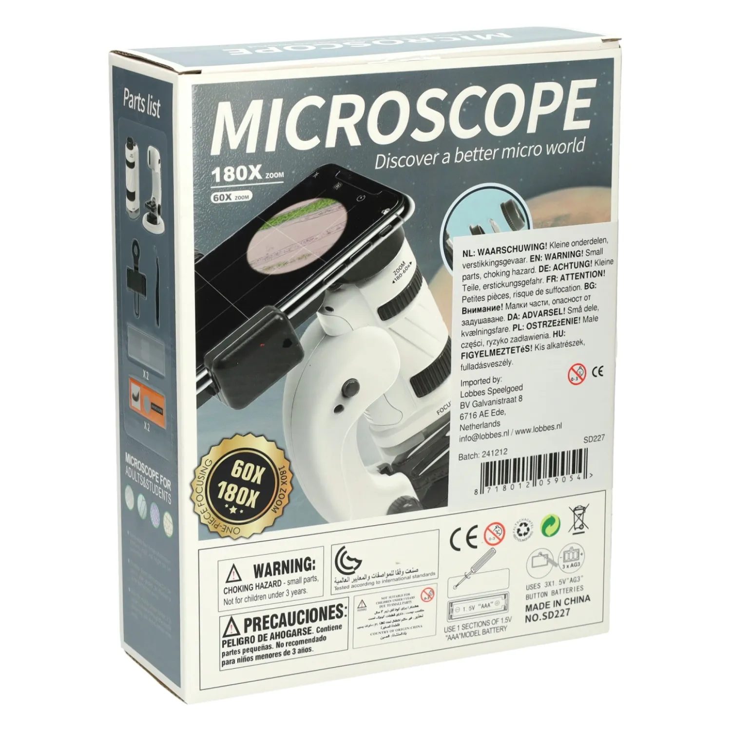 Microscoop Set Groen Clearance