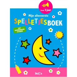 Standaard Uitgeverij Mijn Allereerste Spelletjesboek met Herbruikbare Stickers Best