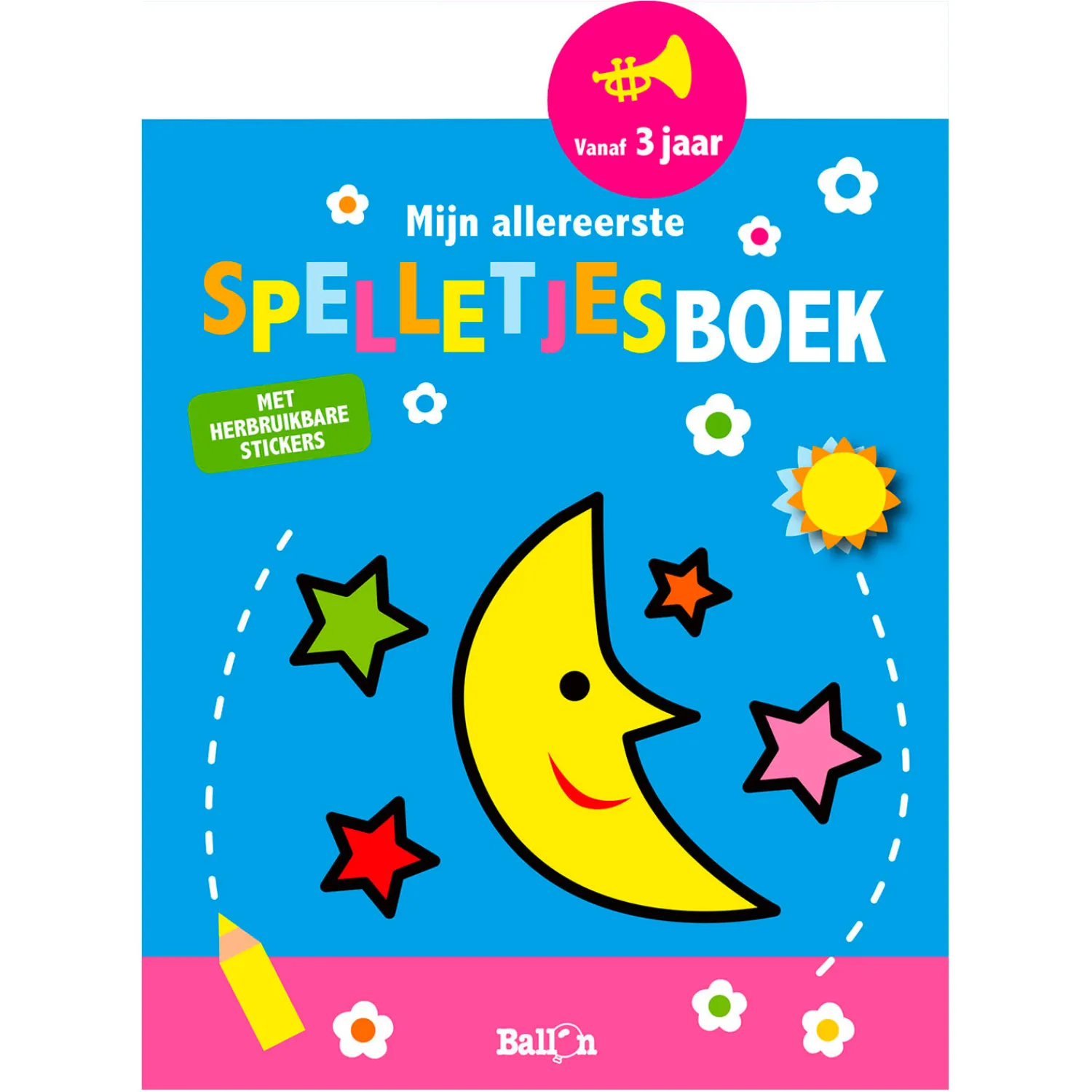 Standaard Uitgeverij Mijn Allereerste Spelletjesboek met Herbruikbare Stickers Best
