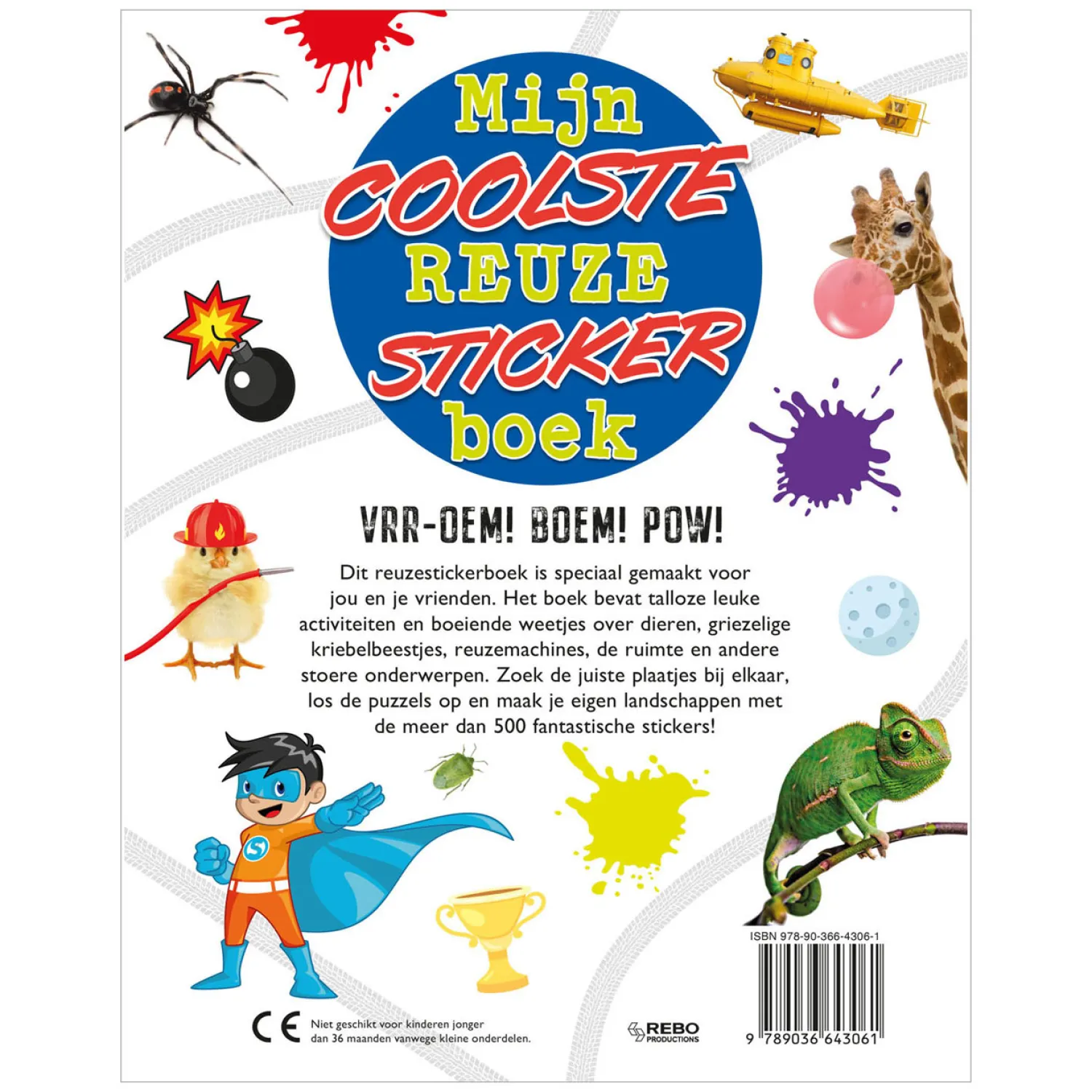 Mijn Coolste Reuzestickerboek>Rebo Publishers Sale