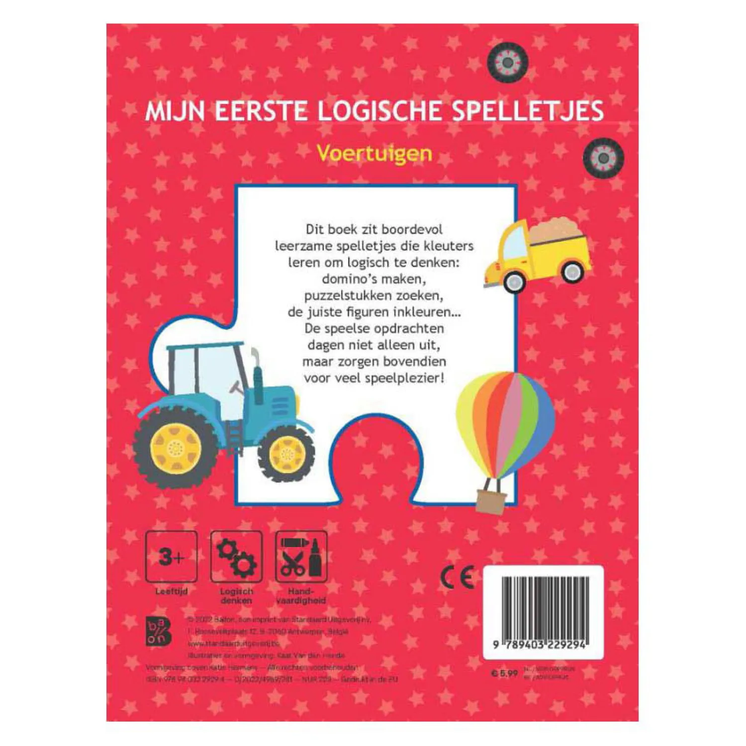 Mijn eerste logische spelletjes - Voertuigen 3+-Wins Holland Outlet