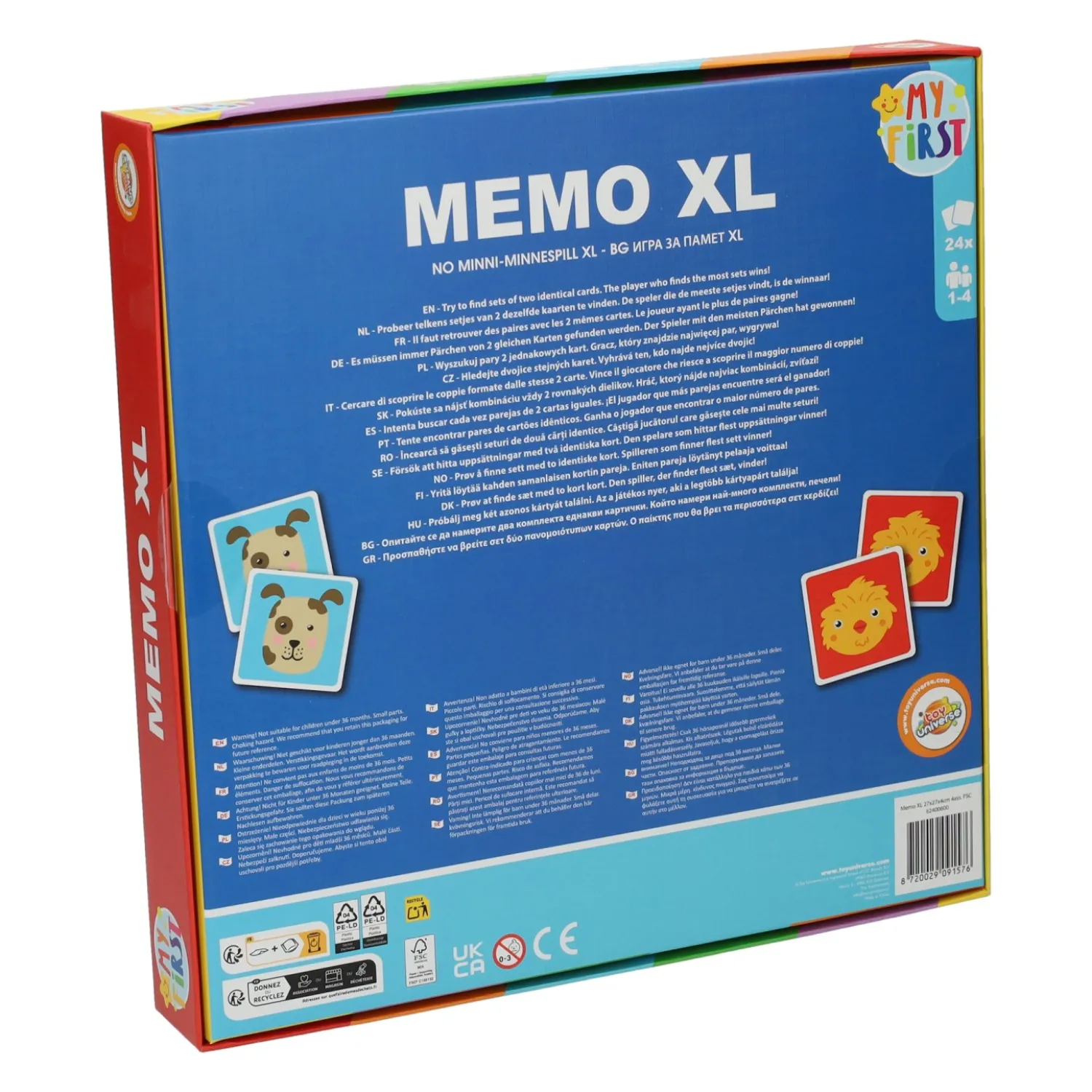 Mijn Eerste Memo XL Boerderij Discount