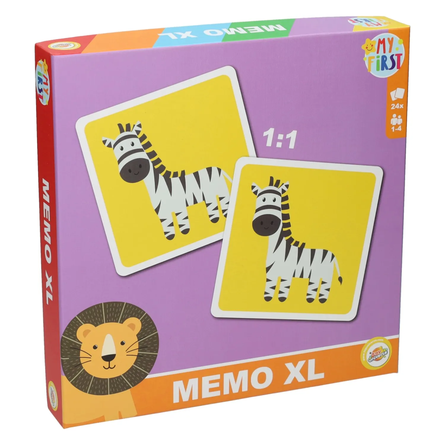 Mijn Eerste Memo XL Leeuw, 24 Outlet