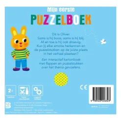 Mijn Eerste Puzzelboek - Blij, Bang, Boos 6m+>Standaard Uitgeverij Best