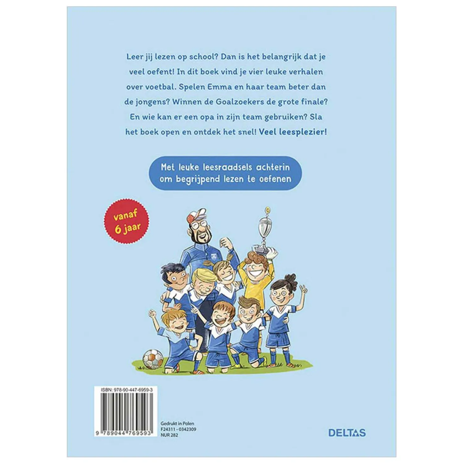 Deltas Mijn Eerste Voetbal Leesboek New