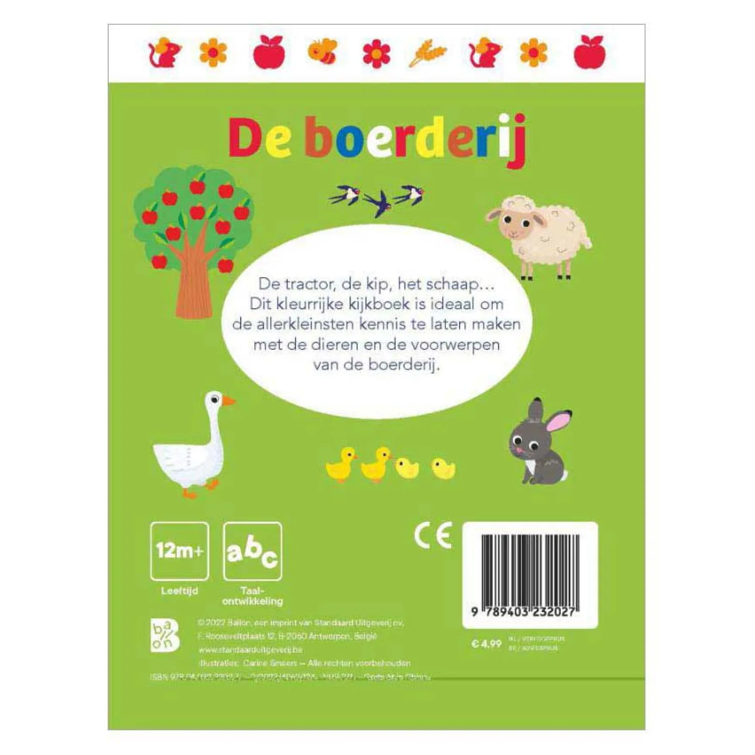 Standaard Uitgeverij Mijn Eerste Woordjes - De Boerderij 12m+ Outlet