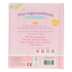Mijn Legpuzzelboek Prinsessen-Wins Holland