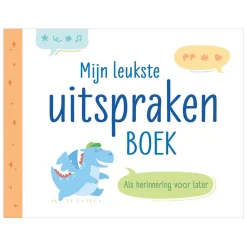 Mijn Leukste Uitspraken Boek (Oranje)-Deltas Hot