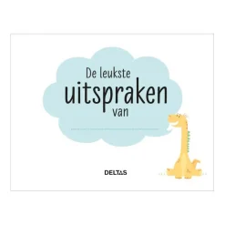 Mijn Leukste Uitspraken Boek (Oranje)-Deltas Hot