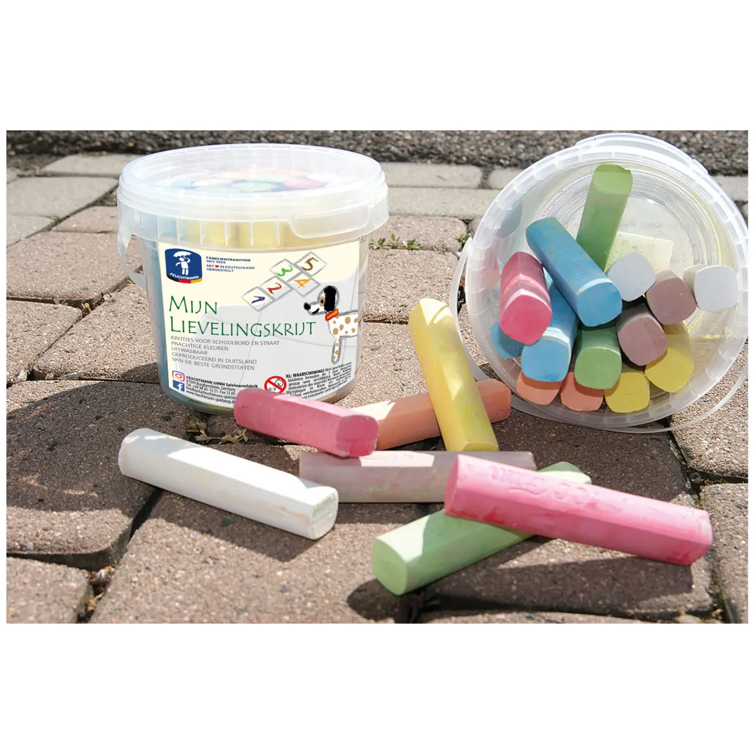 Mijn Lievelings Stoepkrijt, 20st.>Feuchtmann