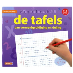 Deltas Mijn oefenschrift de Tafels 7-8 jaar Discount