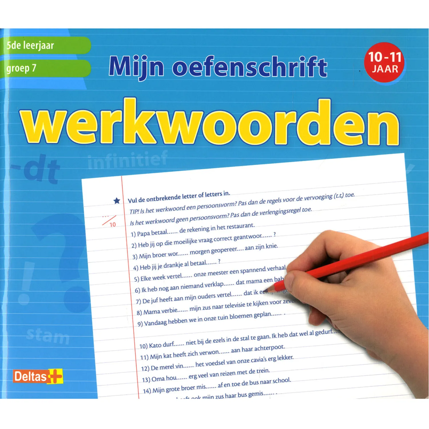 Mijn oefenschrift Werkwoorden - groep 7-Deltas New