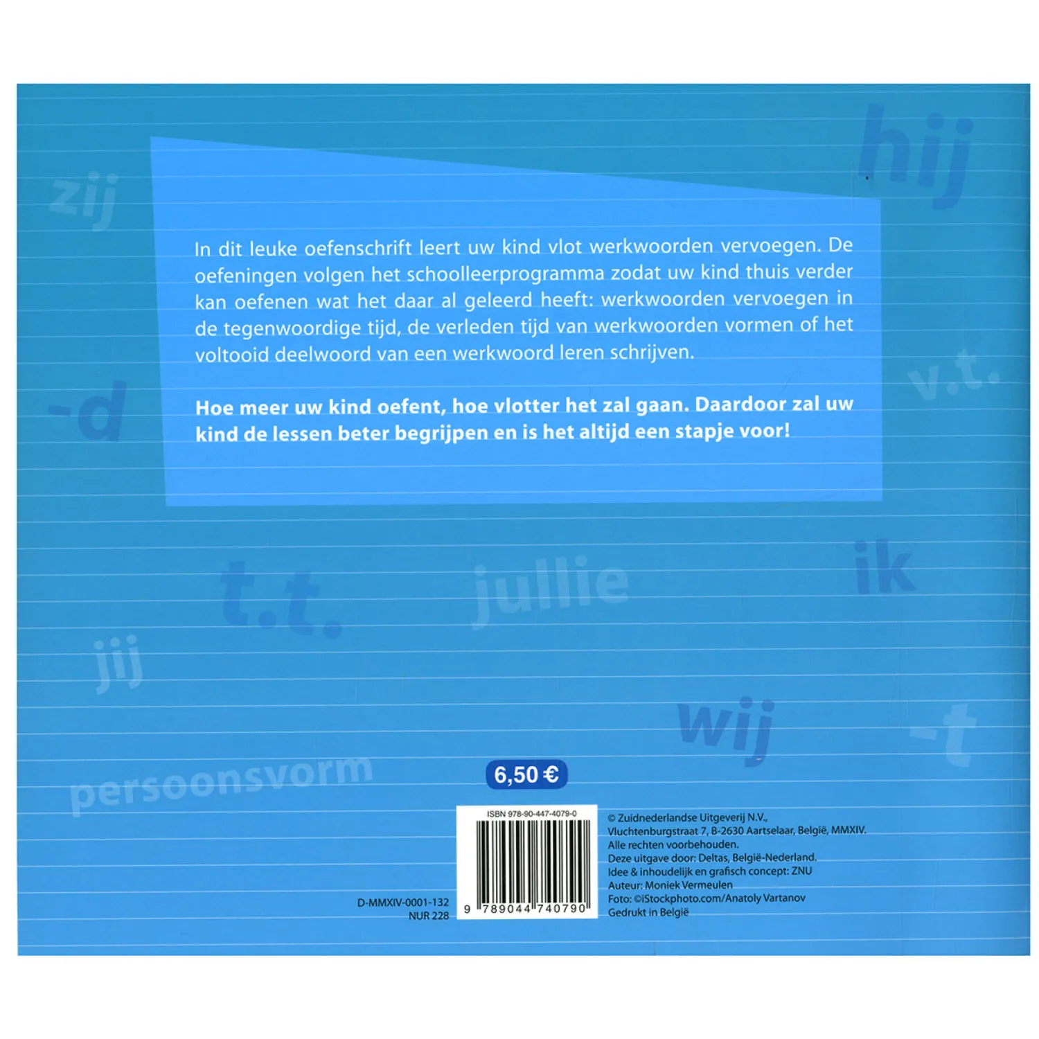 Mijn oefenschrift Werkwoorden - groep 7-Deltas New