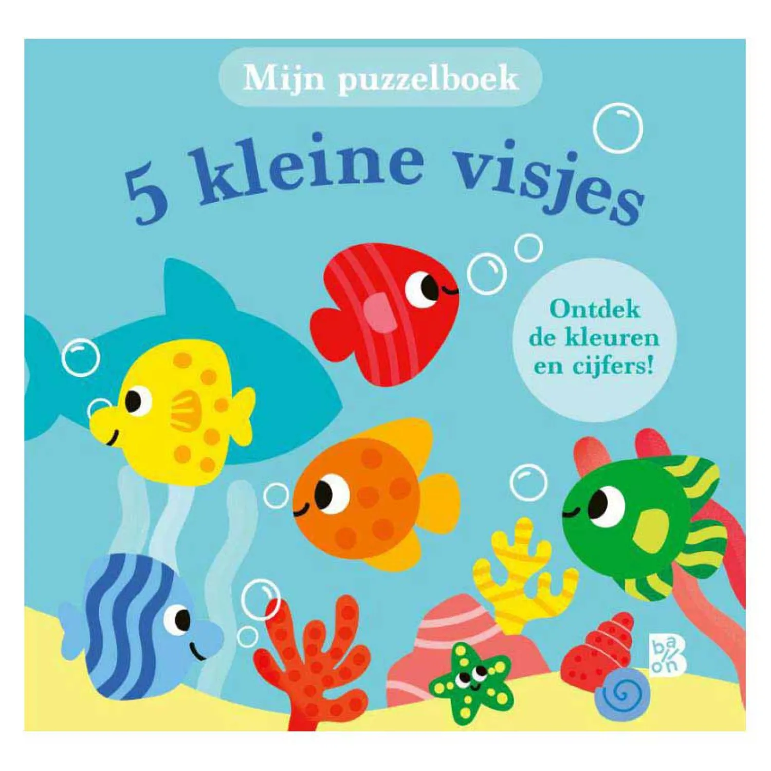 Standaard Uitgeverij Mijn Puzzelboek - 5 Kleine Visjes 18m+ Clearance